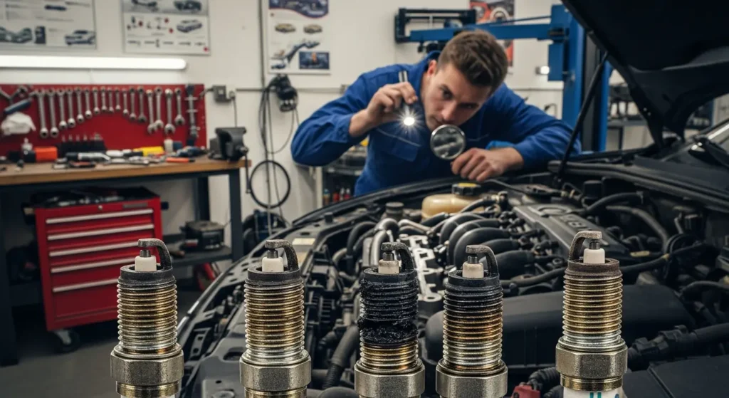 Loše svjećice uzrokuju teško paljenje motora, neravnomjeran rad i povećanu potrošnju goriva; provjera elektrode i boje ukazuje na kvar.