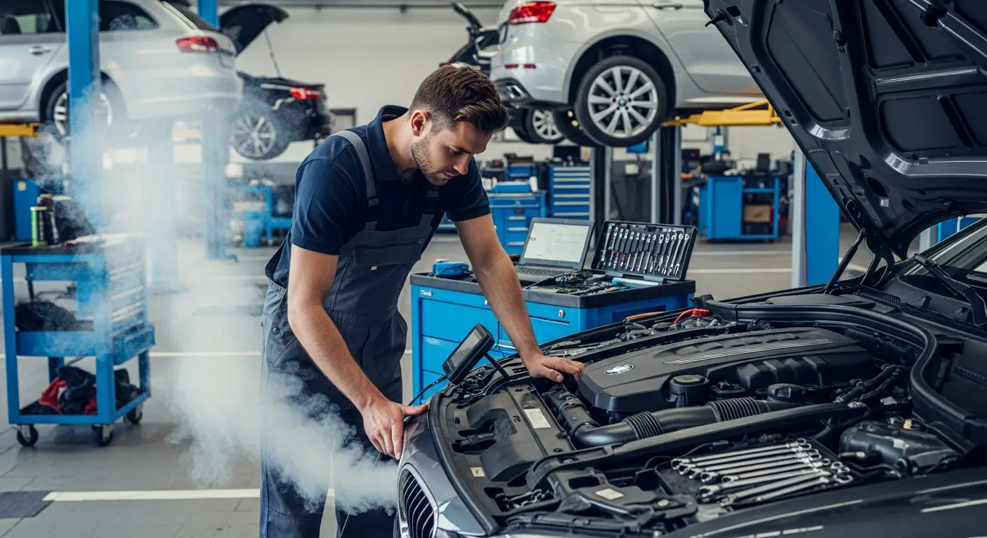 Najčešći uzroci ispušnog dima uključuju probleme s motorom, turbopunjačem ili sustavom za gorivo, a dijagnoza i rješenja obuhvaćaju provjeru brtvi, injektora, turbopunjača i stanja ulja.