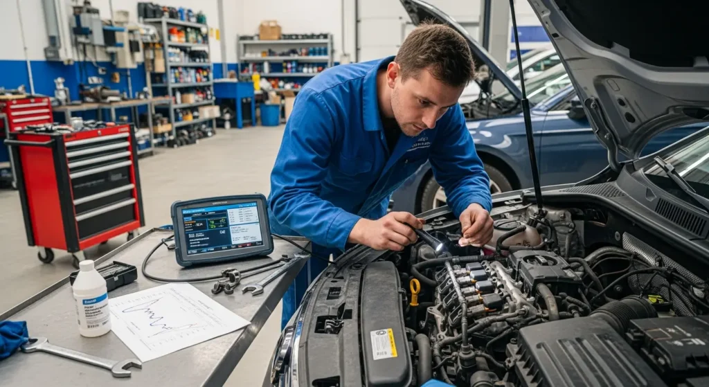 Automobilski motor troši previše goriva zbog loših svjećica, začepljenog filtera zraka ili neispravnih senzora; rješenja uključuju zamjenu dijelova.
