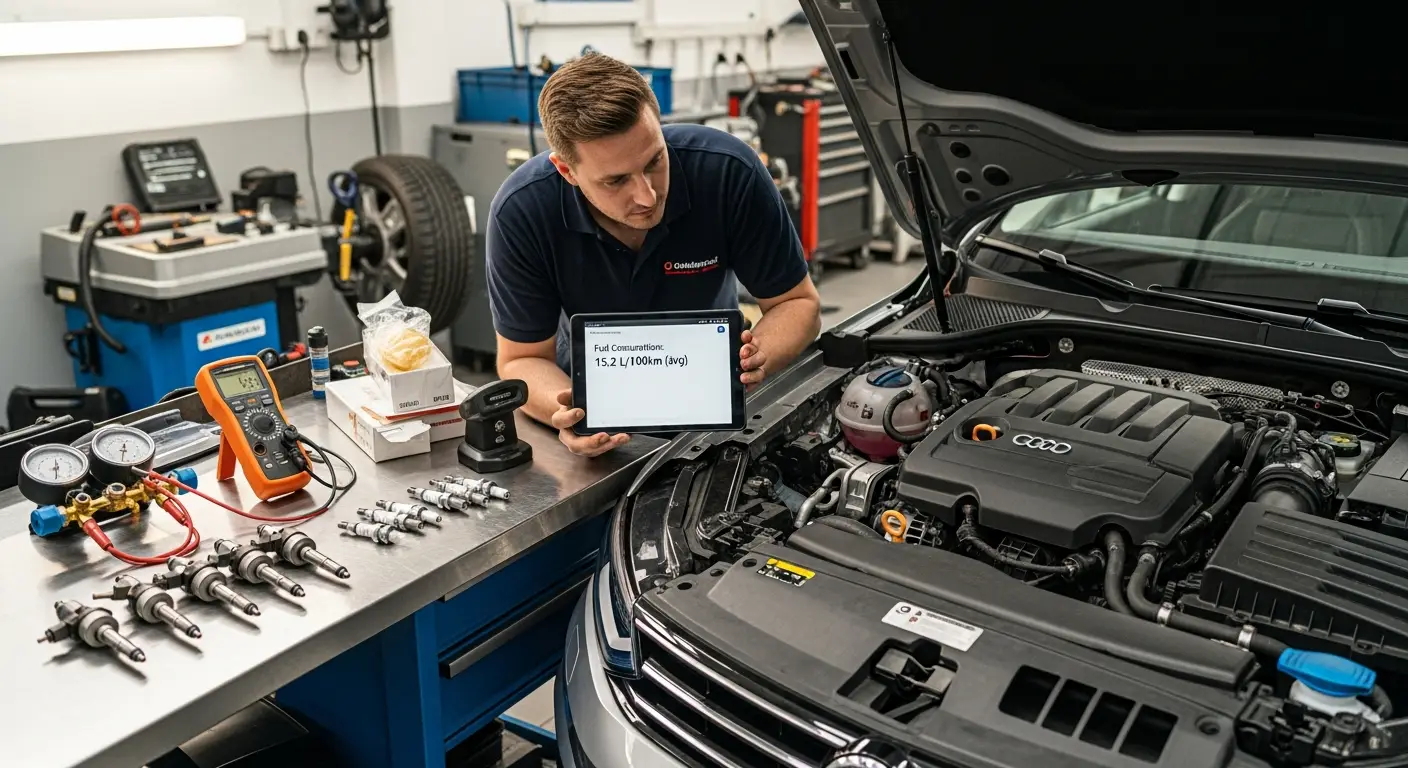 Prevelika potrošnja goriva može biti uzrokovana začepljenim filterom zraka, neispravnim senzorima, lošim svjećicama ili neodgovarajućim pritiskom u gumama; rješenja uključuju redoviti servis, zamjenu oštećenih dijelova i provjeru tlaka u gumama.