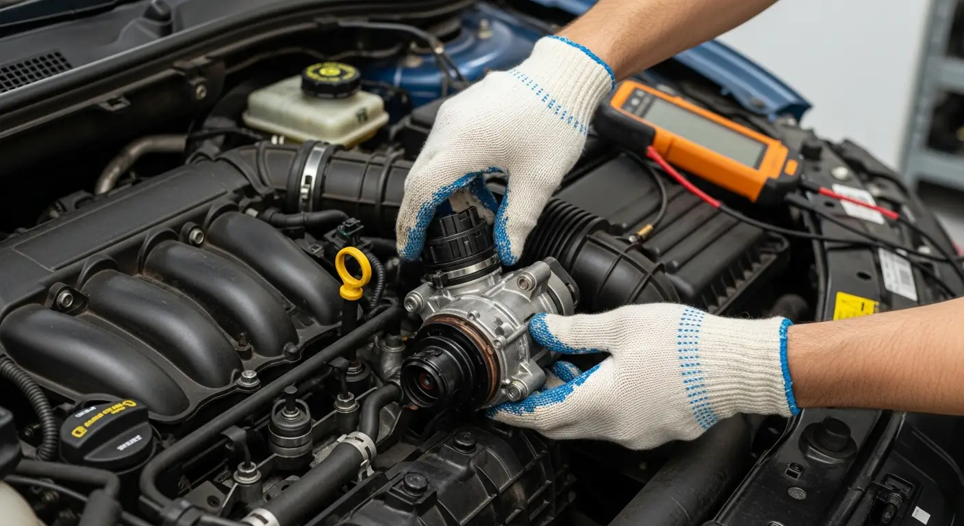 Simptomi problema s EGR ventilom uključuju grubo ili nestabilno prazno hodanje, smanjenje snage motora, povećanu potrošnju goriva i pojavu 