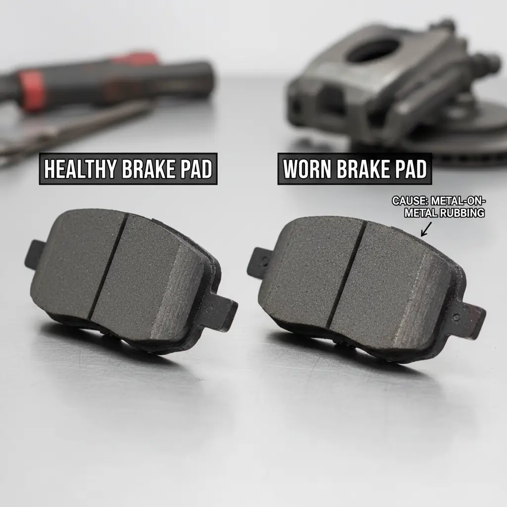 Kočnice škripe zbog istrošenih pločica, prljavštine ili vlage, a rješenja uključuju zamjenu pločica ili čišćenje kočničkog sustava; odgovarajuće dijelove lako možete pronaći putem online kupovine.