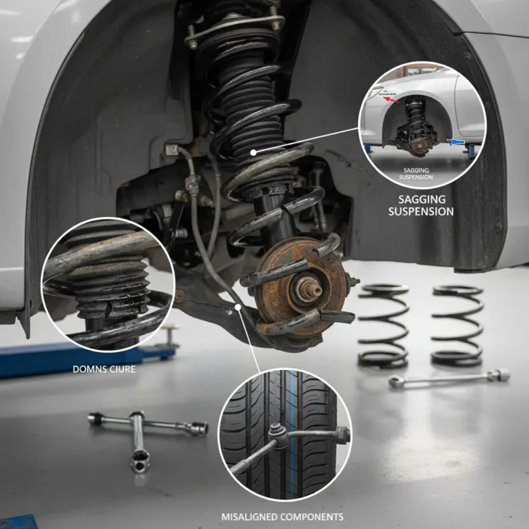 Simptomi problema s ovjesnim oprugama, znaci habanja i zamjene; online trgovina auto dijelovima za lakšu kupovinu novih opruga.