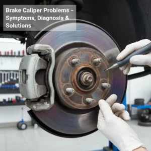 Problemi s kočionim kliještima: simptomi, dijagnoza i rješenja za online kupnju rezervnih dijelova i održavanje sigurnosti vozila.