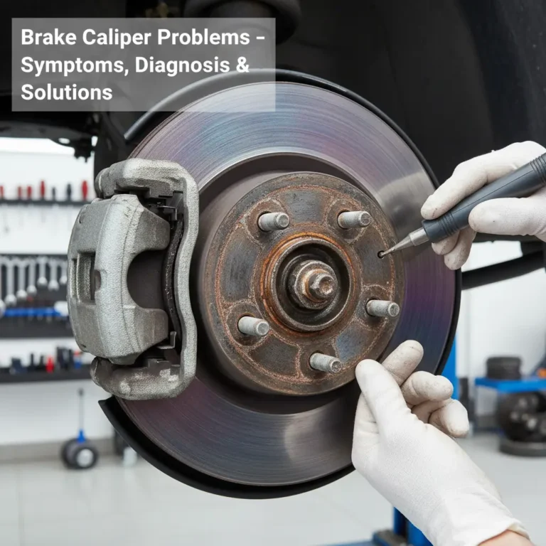 Problemi s kočionim kliještima: simptomi, dijagnoza i rješenja za online kupnju rezervnih dijelova i održavanje sigurnosti vozila.