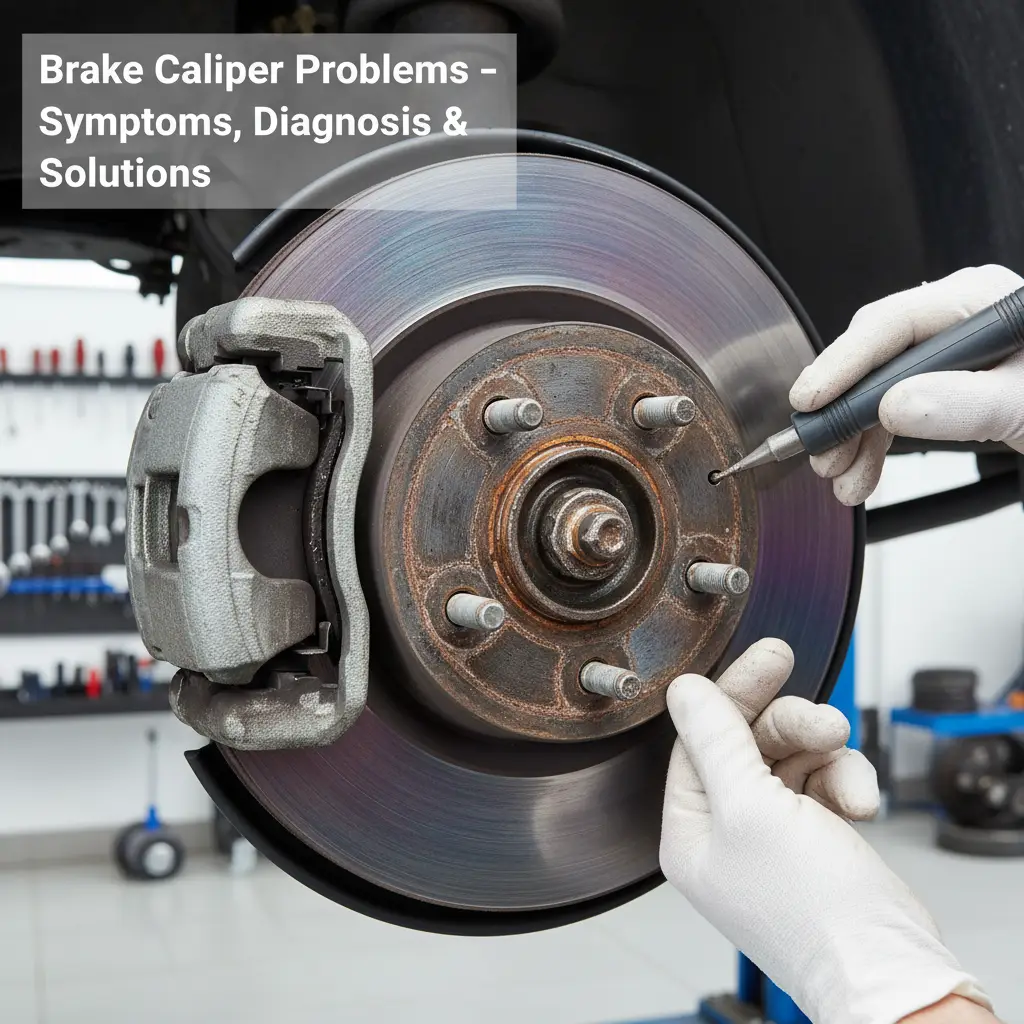 Problemi s kočionim kliještima: simptomi, dijagnoza i rješenja za online kupnju rezervnih dijelova i održavanje sigurnosti vozila.