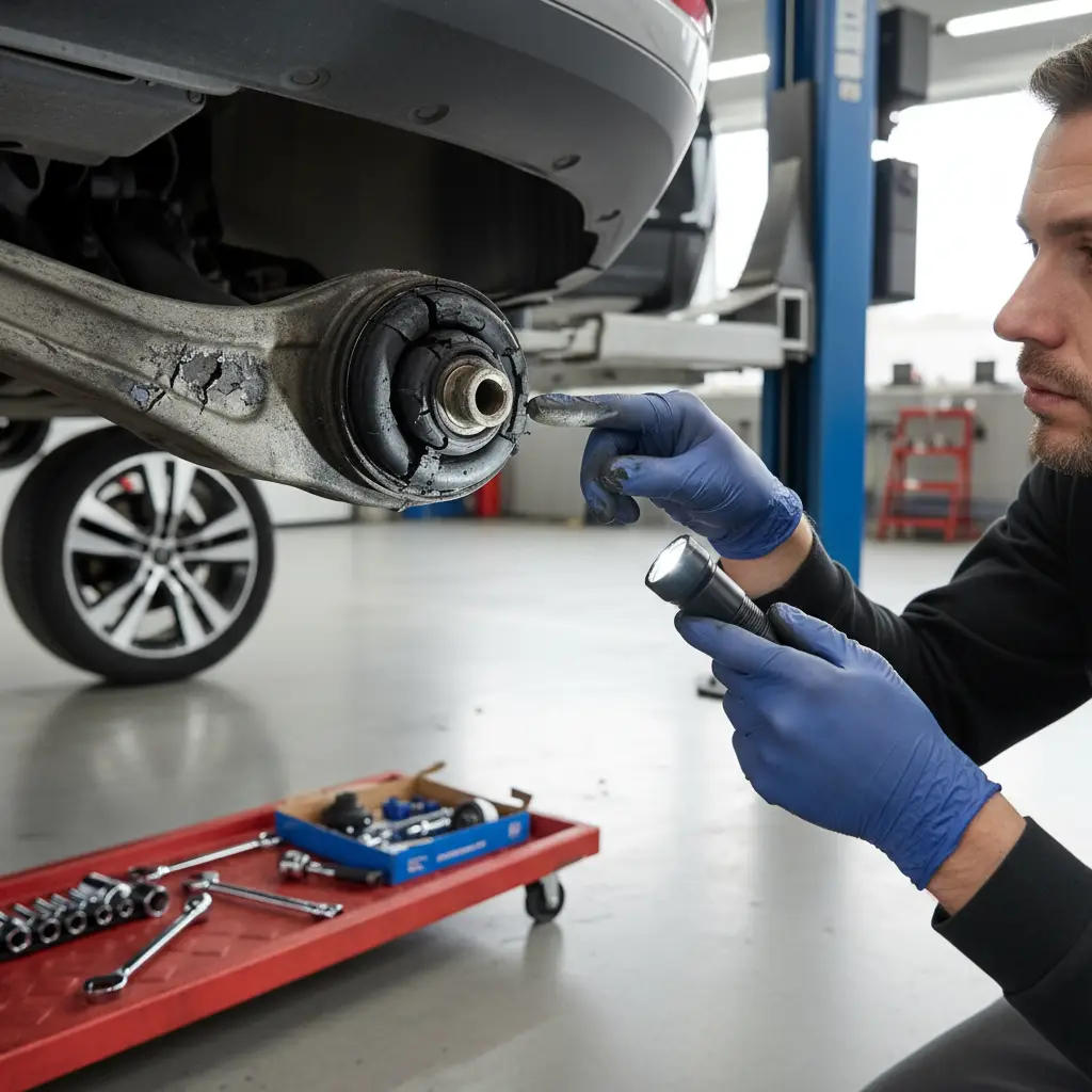 Simptomi istrošenih ovjesnih gumica: neobični zvukovi, nestabilnost pri vožnji, vibracije; online kupnja novih gumica za brzo rješenje problema.