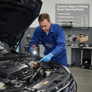 Dijelovi za upravljanje autom online: simptomi neispravne pumpe servoupravljača, dijagnoza i popravak, olakšano pretraživanje i naručivanje auto dijelova.