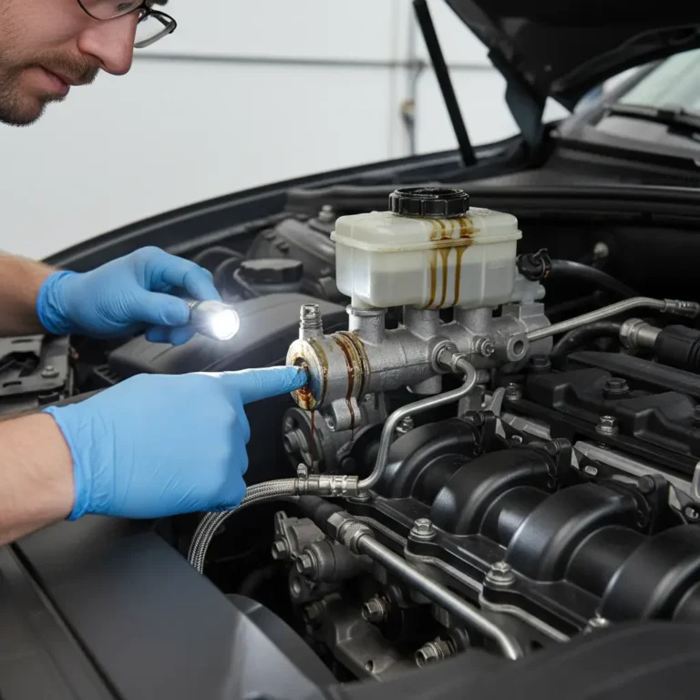 Simptomi lošeg glavnog cilindra: curenje tekućine, slab pritisak kočnice, lampica upozorenja – prepoznajte problem i pronađite rješenje online.