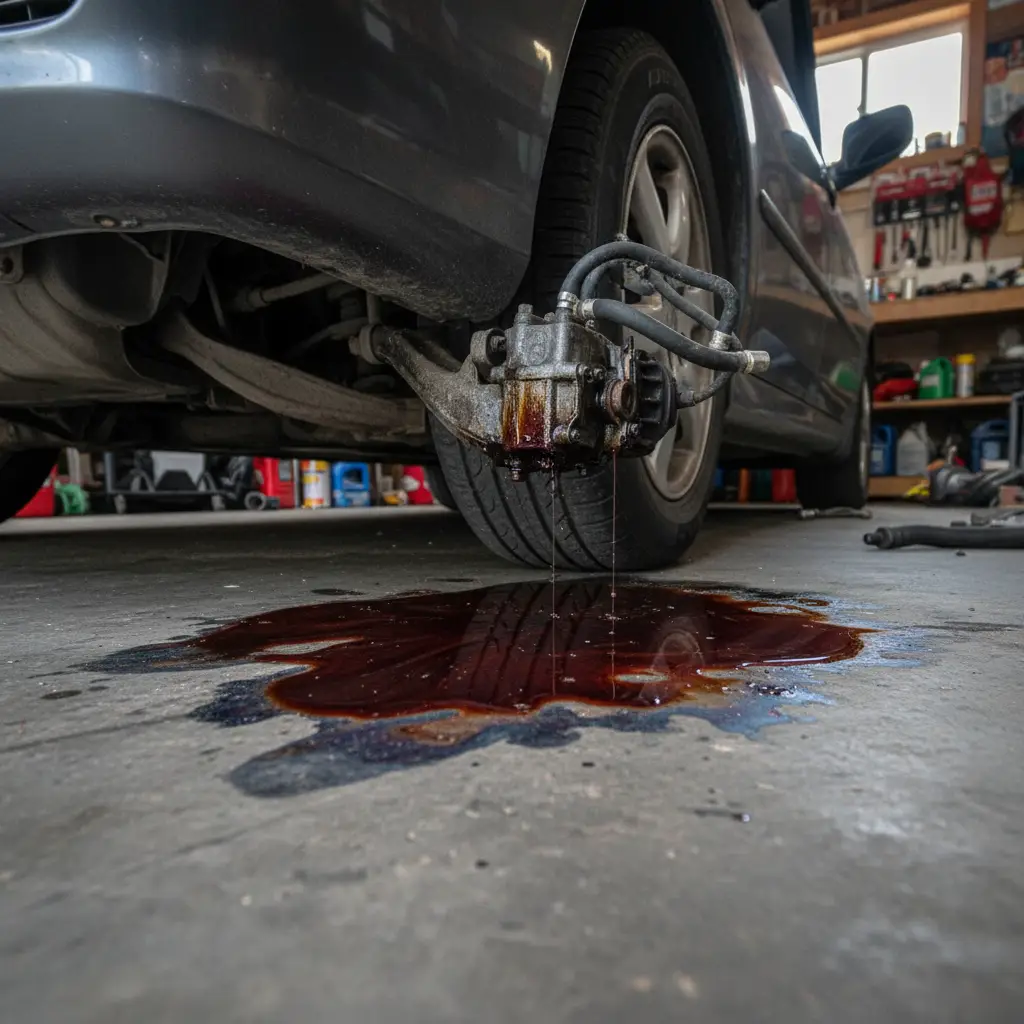 Uobičajeni znakovi otkazivanja pumpe za servo upravljač uključuju otežano okretanje volana, neobične zvukove i curenje tekućine, a za pravovremenu dijagnozu i popravak savjetuje se pravovremena online kupnja zamjenskih dijelova.