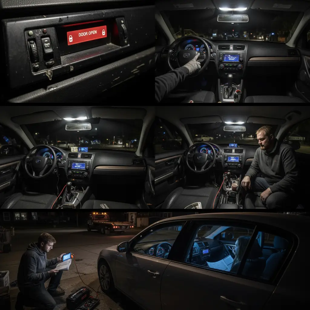 Ako se svjetla unutrašnjosti automobila ne gase, uzroci mogu biti neispravan prekidač vrata, loš senzor ili električni problem, a rješenje uključuje provjeru i zamjenu dijelova koje možete lako pronaći online.