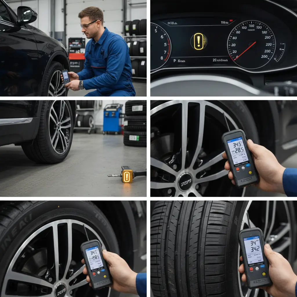 Ako se upali lampica TPMS-a prilikom online kupnje vozila ili guma, provjerite tlak u gumama, senzore i po potrebi se obratite servisu za dijagnostiku.