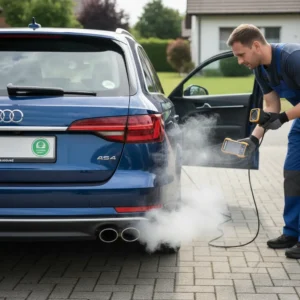 Bijeli dim iz ispuha: uzroci, dijagnoza i rješenja – važne informacije za online kupce automobila za sigurnu i pouzdanu kupnju vozila.