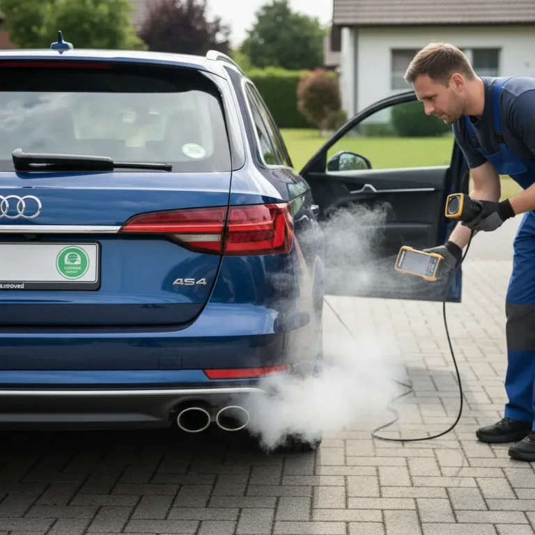 Bijeli dim iz ispuha: uzroci, dijagnoza i rješenja – važne informacije za online kupce automobila za sigurnu i pouzdanu kupnju vozila.