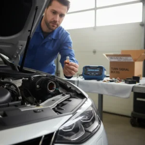 Brzi žmigavac automobila, uzroci i rješenja prikazani uz online narudžbu rezervnih dijelova preko webshopa, jednostavna i brza kupnja.