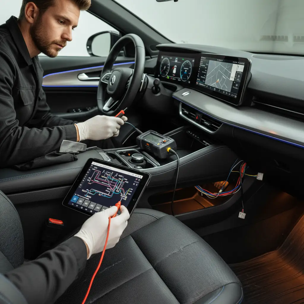 Dijagnosticiranje i rješavanje problema s funkcijom memorije sjedala uključuje provjeru elektronike, konektora i modula putem online kupljenih zamjenskih dijelova.