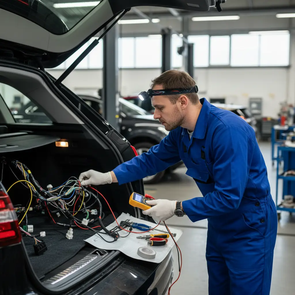 Dijagnosticiranje neispravnog električnog prtljažnika ili vrata prtljažnika uključuje prepoznavanje simptoma poput nemogućnosti otvaranja/zatvaranja putem daljinskog upravljača te rješenja poput zamjene aktuatora ili popravka ožičenja, što se može lako naručiti putem online trgovina.