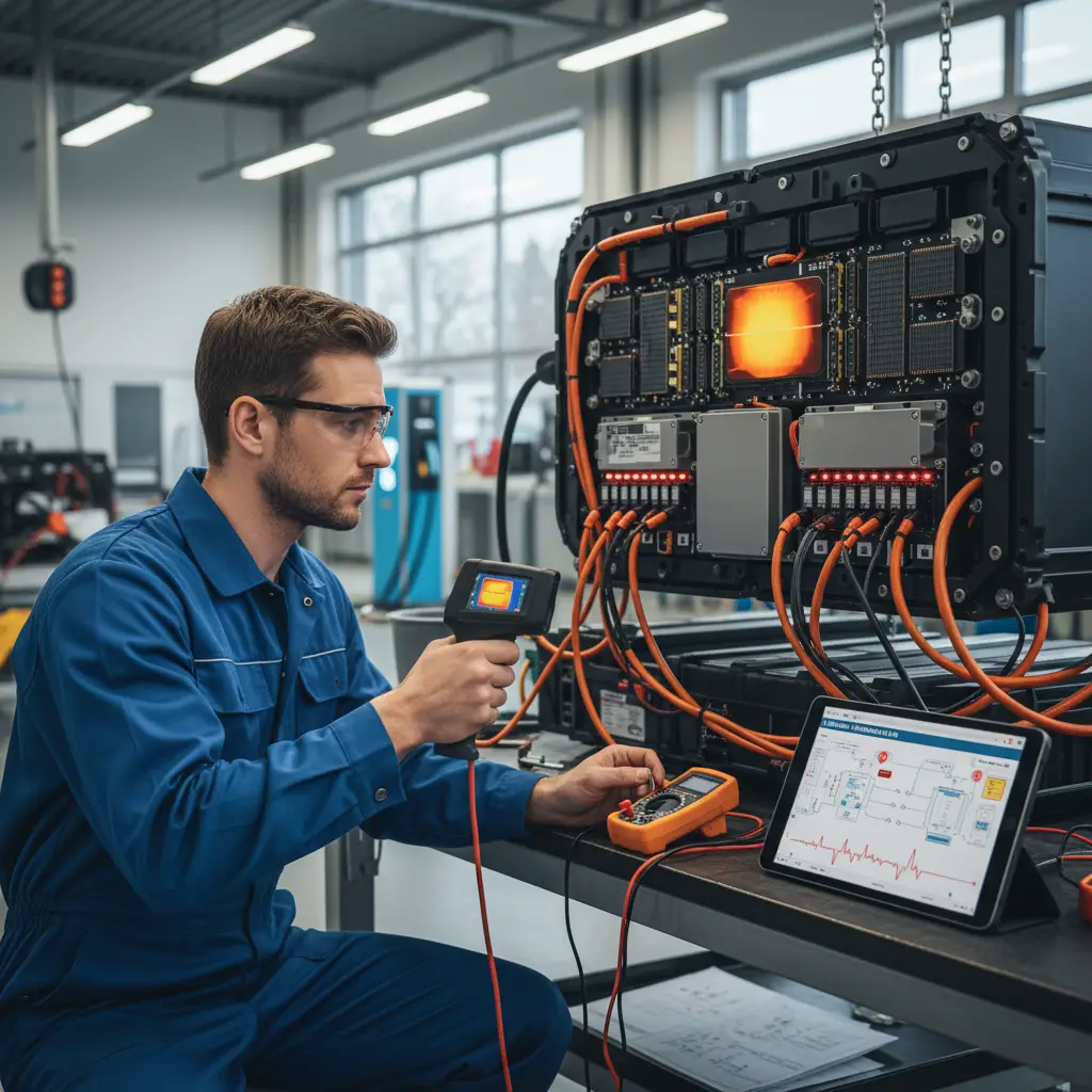 Dijagnosticiranje problema s neispravnim sustavom upravljanja baterijom (BMS) uključuje provjeru statusa baterije i povezivanje s online trgovinama za pronalazak zamjenskih dijelova ili novih baterija.