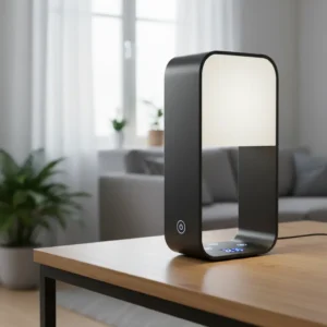 ESP lampa elegantnog dizajna, prikazana na modernoj radnoj površini, idealna za online kupovinu uz brzu dostavu i jednostavno naručivanje.