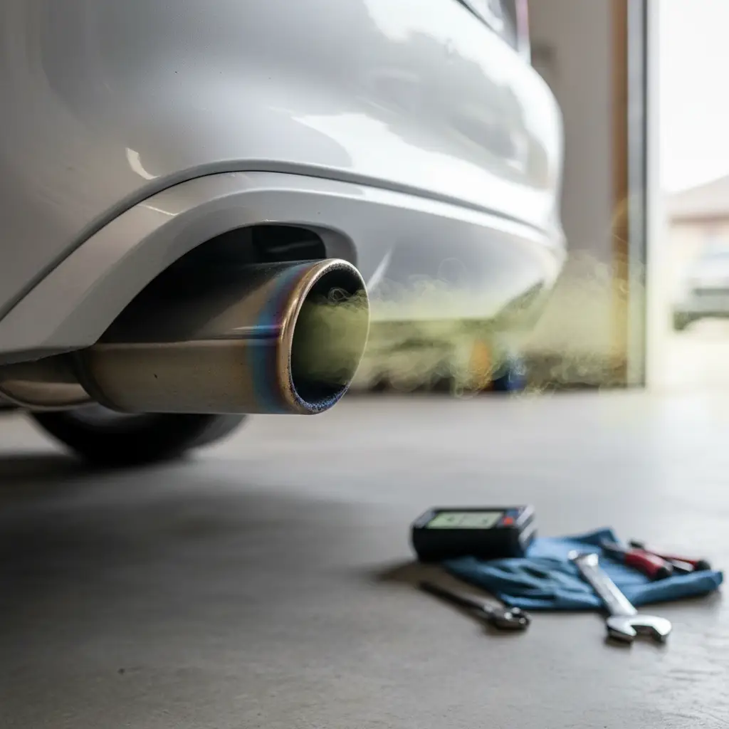 Ispušni plinovi automobila s mirisom pokvarenih jaja – uzroci i rješenja, savjeti za online kupovinu auto dijelova.