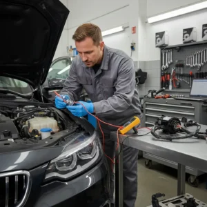 Zamjena neispravnih Xenon HID žarulja za auto, kupovina novih žarulja online, prikaz ugradnje i savjeta za online shopping rezervnih dijelova.
