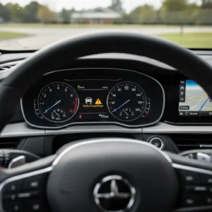 Kontrolna lampica proklizavanja kotača (traction control) signalizira kvar sustava, važno za sigurnost vozila pri online kupovini auto dijelova.