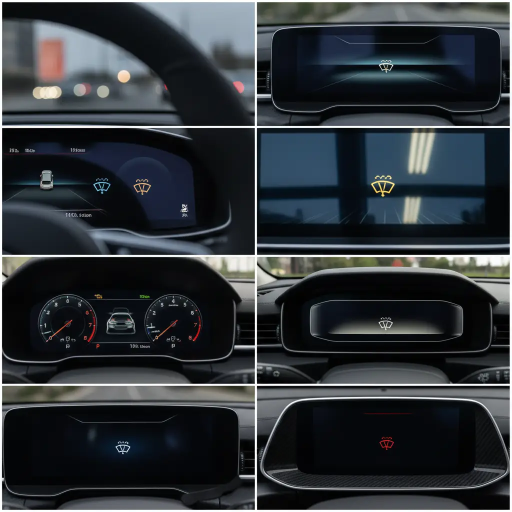 Lampica upozorenja za tekućinu za pranje vjetrobrana signalizira da je razina tekućine niska i potrebno je nadopuniti, a odgovarajuće proizvode možete pronaći u online trgovinama.