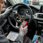 Elektronički kvarovi i trošenje grijaćih elemenata na volanu; online trgovina dijelovima i alatima za dijagnostiku i popravak, brza dostava.