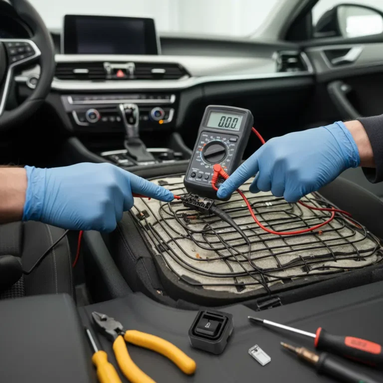 Uobičajeni uzroci kvarova grijača sjedala i savjeti za popravak, idealno za online kupovinu dijelova i rješenja – sjedište automobila.