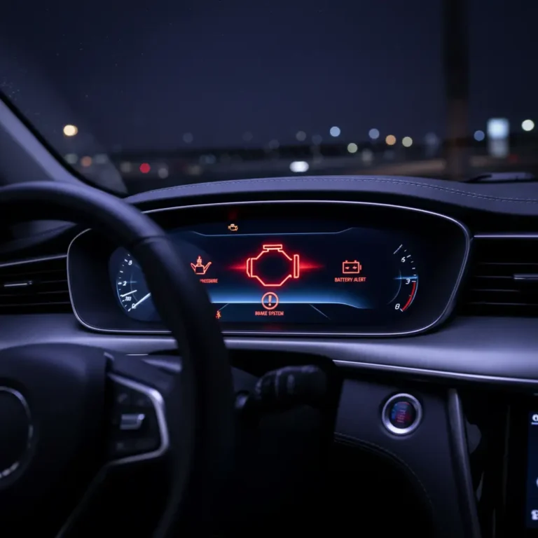 Opasna upozorenja na kontrolnoj ploči vozila koja nikada ne smijete ignorirati tijekom online kupovine; sigurnost uvijek na prvom mjestu.