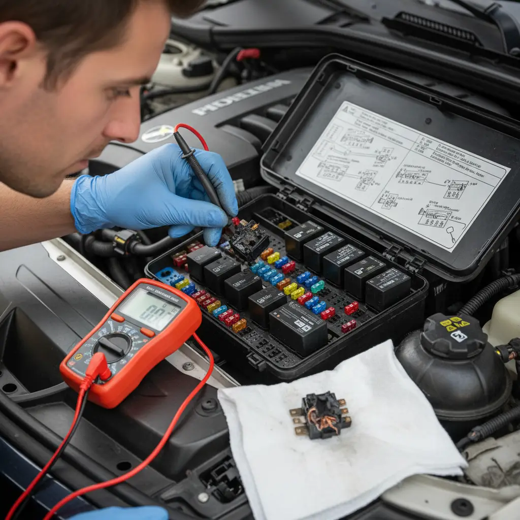 Prepoznajte probleme s relejima automobila putem simptoma kao što su nefunkcioniranje električnih komponenti, zujanje ili pregrijavanje, te zamijenite relej kupnjom odgovarajuće zamjene putem online trgovine.