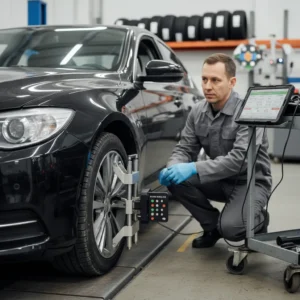 Simptomi lošeg poravnanja guma: neravnomjerno trošenje, vučenje vozila, vibracije volana. Rješenja i online kupnja novih guma i usluga poravnanja.
