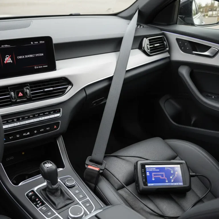 Simptomi i dijagnoza neispravnih senzora pojasa u automobilu, važno za sigurnost pri online kupnji rezervnih dijelova za vozila.