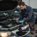 Simptomi lošeg regulatora napona: treperenje svjetala, slaba baterija, nestabilan rad motora—testiranje i popravak dostupni za online kupovinu.