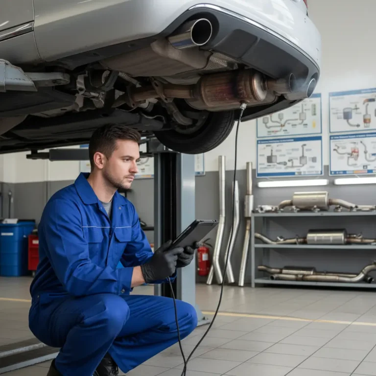 Najčešći simptomi začepljenog ispušnog sustava: smanjenje snage, povećana potrošnja goriva, nepravilan rad motora, neobični zvukovi, online kupnja dijelova.