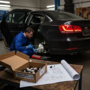 Kočiona svjetla stalno svijetle: uzroci, dijagnostika i rješenja, vodič za online narudžbu dijelova i alata za popravak automobila.