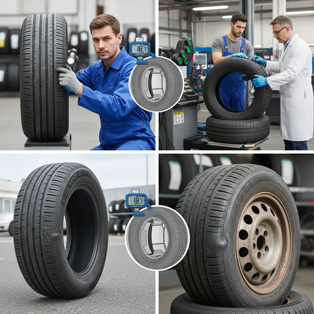 Uzroci izbočenja na gumama uključuju udarce, nepravilno napumpavanje ili tvorničke greške, a zamjena gume je nužna čim primijetite izbočenje radi sigurnosti pri online kupovini.