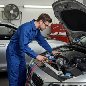 Uzroci toplog zraka iz auto klime u leru: niska rashladna tekućina, neispravan kompresor, problemi s ventilatorom kod online kupovine dijelova.