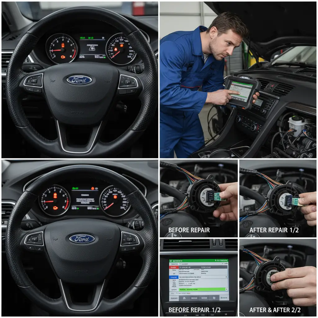 Za dijagnosticiranje neispravnog senzora kuta upravljača, obratite pozornost na lampicu ESP/ABS, probleme s upravljanjem i potražite odgovarajući zamjenski senzor online.